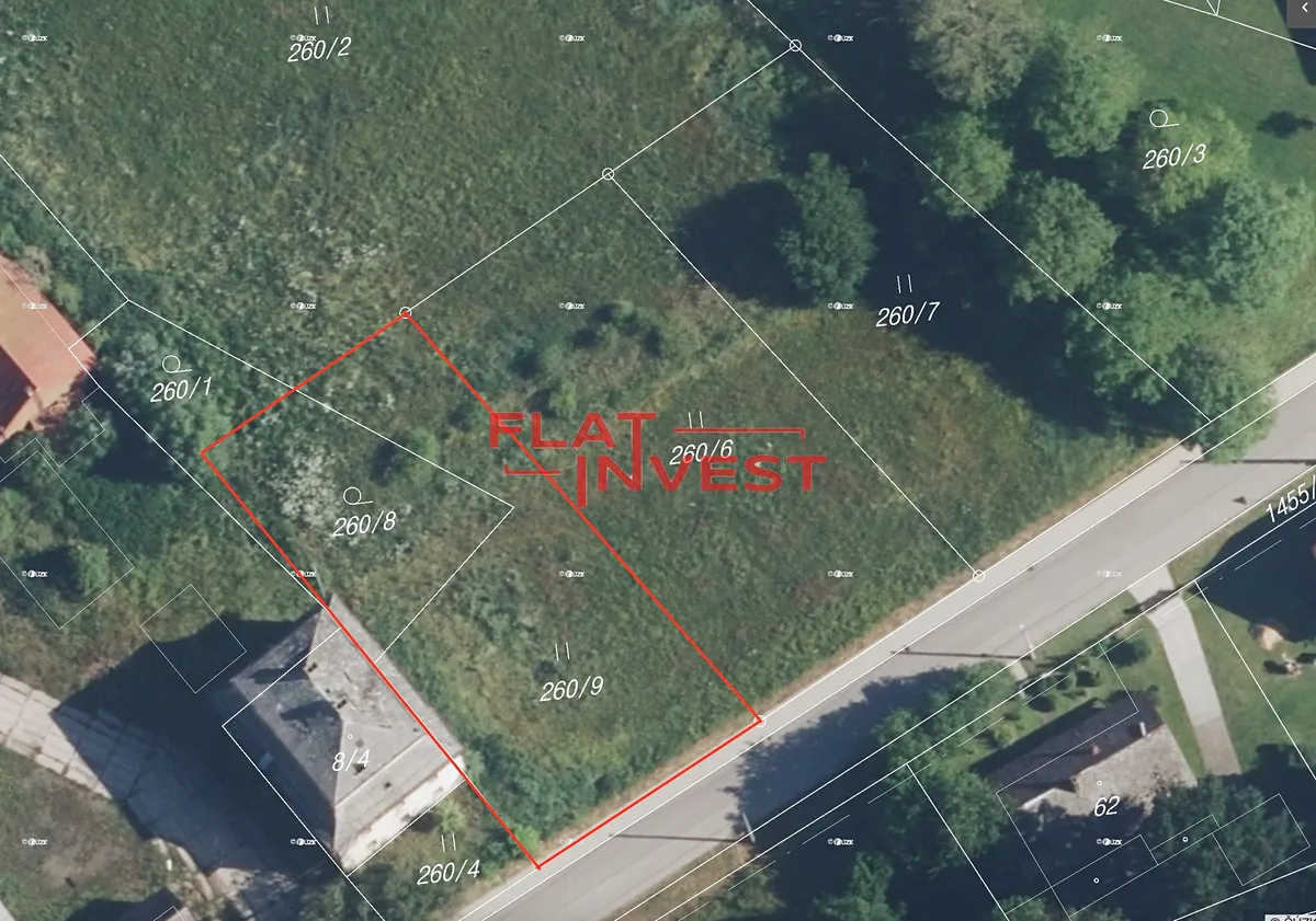 Prodej stavebního pozemku 1150 m²